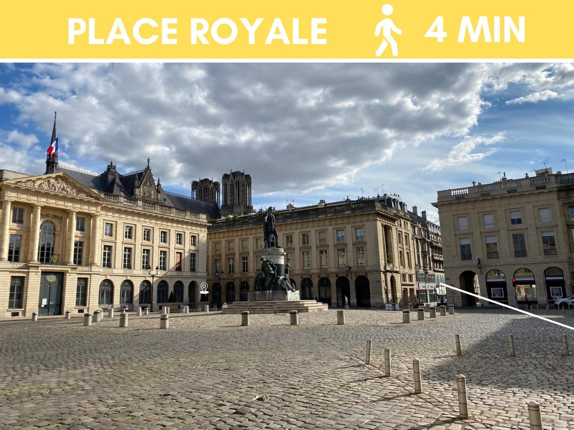 Le Forum - Hyper Centre - Parking Appartement Reims